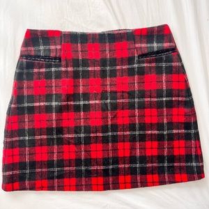 Copper Key medium plaid skirt